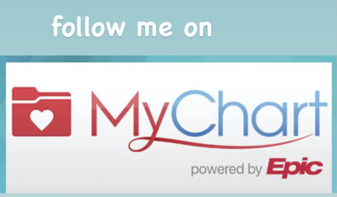 follow me on MyChart